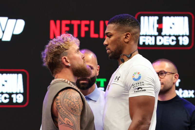 How much will Jake Paul and Anthony Joshua make for Netflix fight?