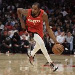 Kevin Durant scores season-high as Rockets beat Timberwolves