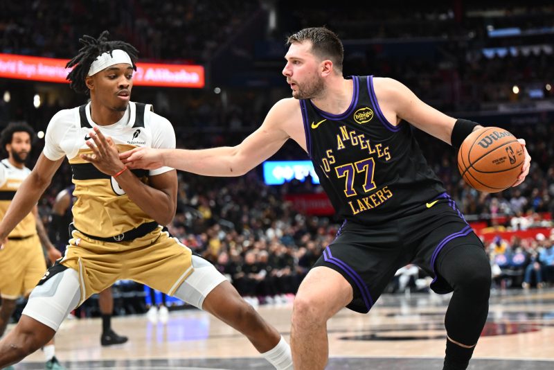 Luka Doncic scores game-high as Lakers beat Wizards