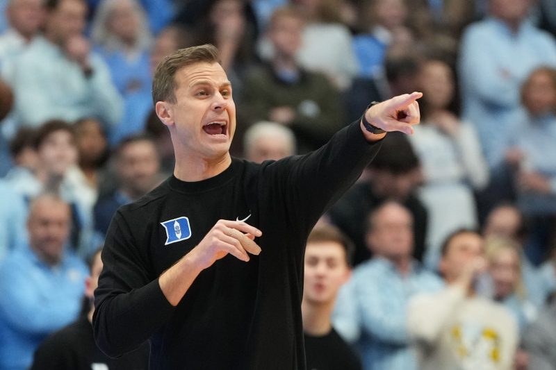 Jon Scheyer says Duke staff members ‘punched in the face’ at UNC