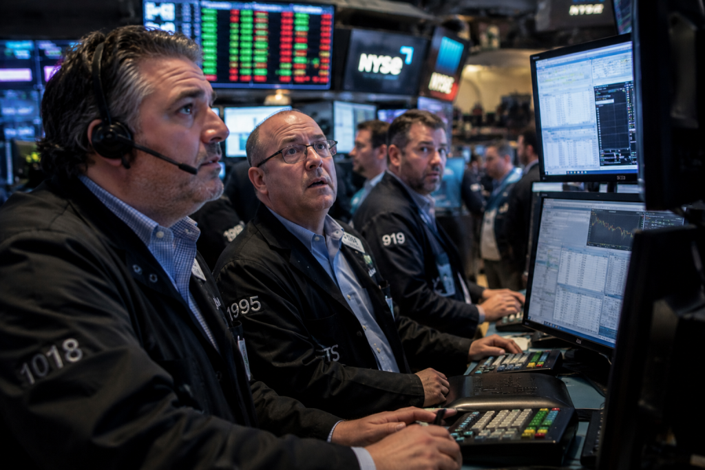Dow sinks 480 points as AI selloff deepens, chip stocks extend losses